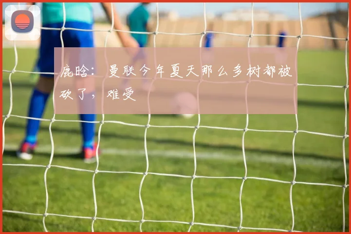 鹿晗：曼联今年夏天那么多树都被砍了，难受