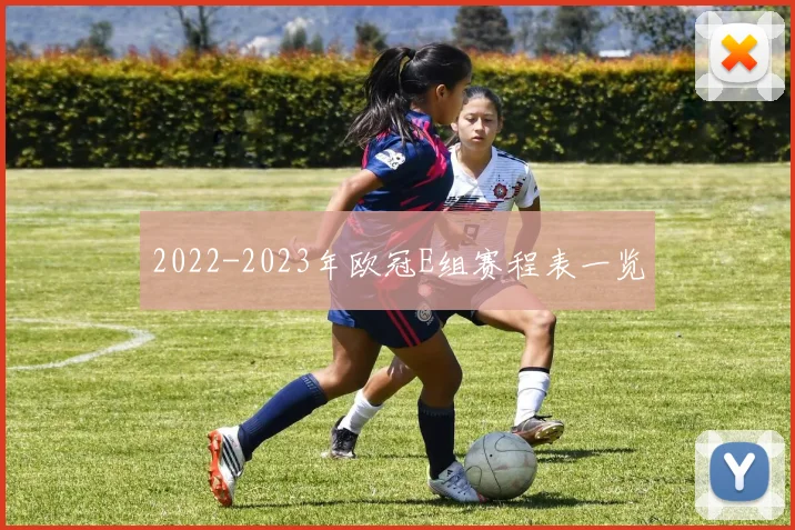 2022-2023年欧冠E组赛程表一览